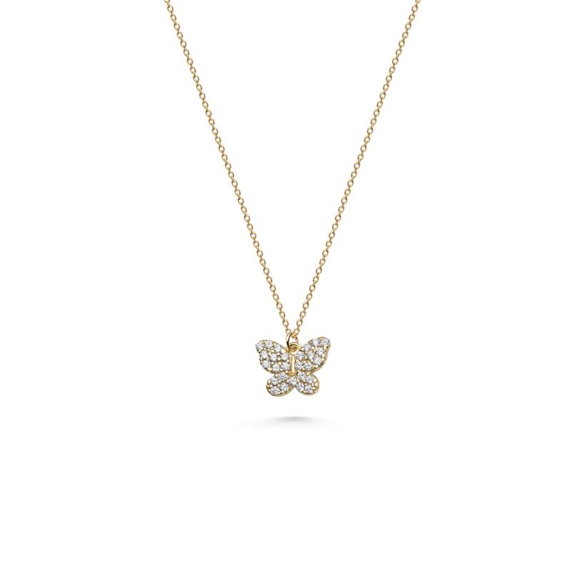 Product Image for Halsband 18K Guld fjäril