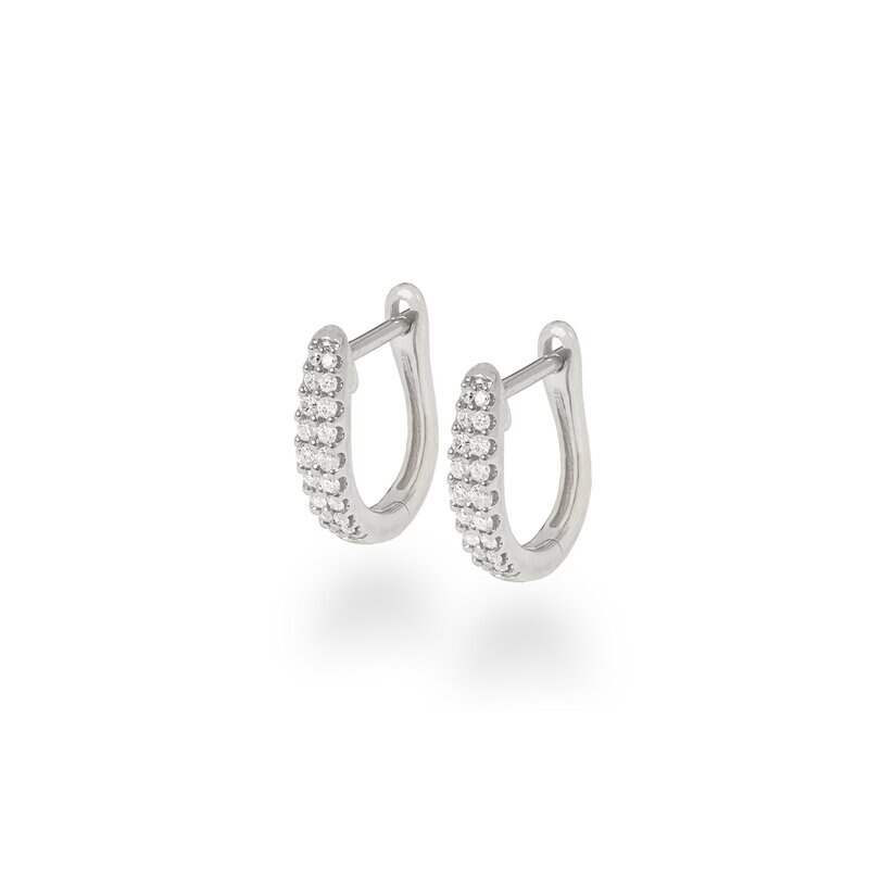 Product Image for Estelle Creoler 18K VG 0,14ct