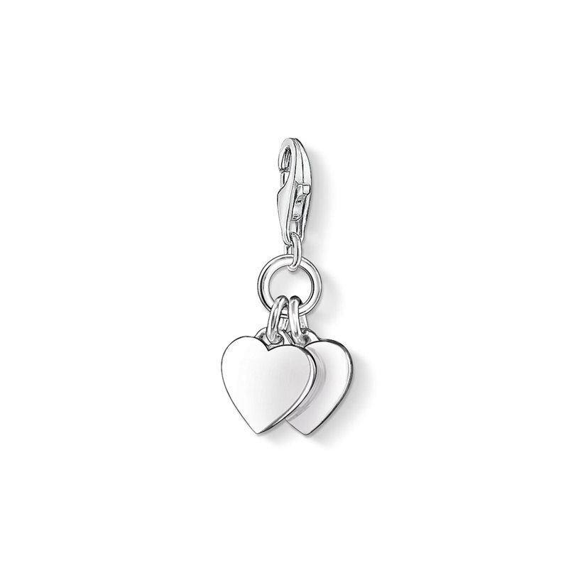 Product Image for Charm-hängsmycke två hjärtan