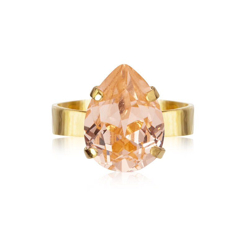 Product Image for Mini Drop Ring Gold Light Peach