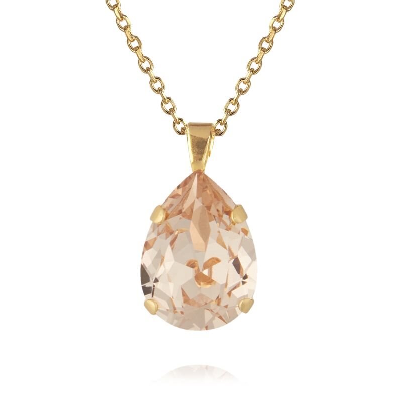 Product Image for Classic Drop Necklace Gold / Silk