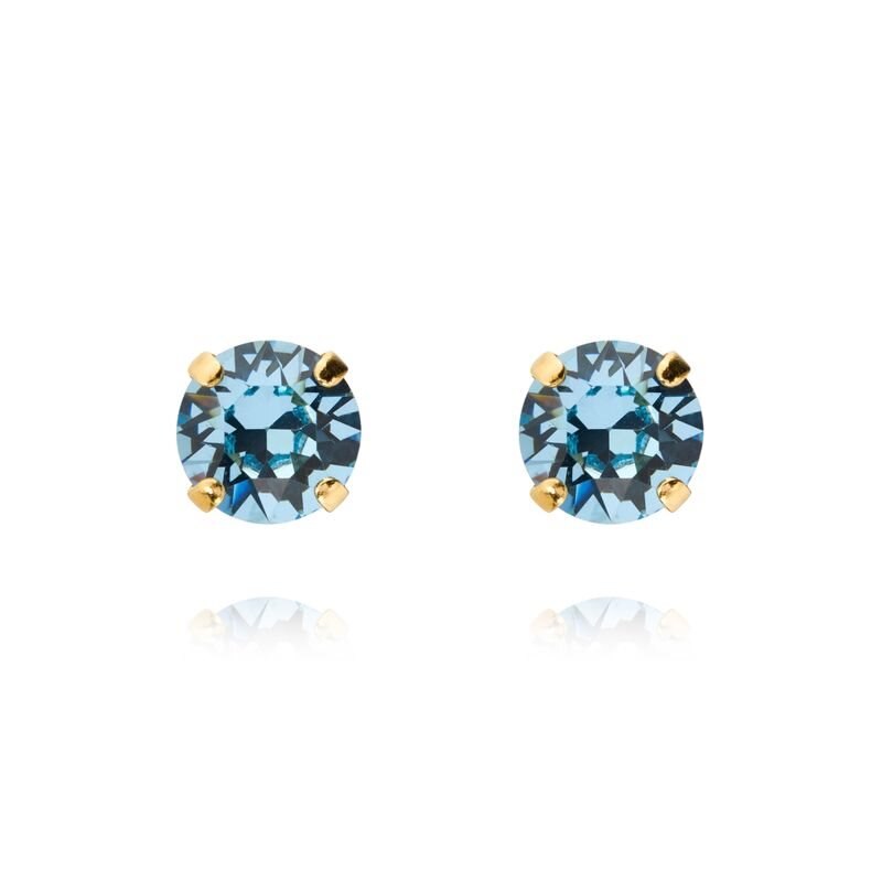 Product Image for Classic Stud Earrings / Aquamarine