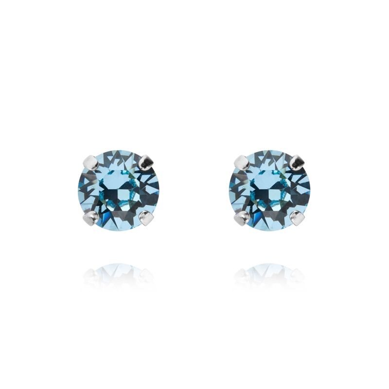 Product Image for Classic Stud Earrings / Aquamarine