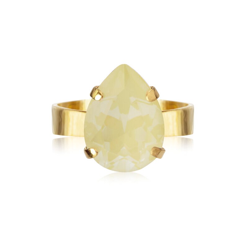 Product Image for Mini Drop Ring Gold Soft Yellow