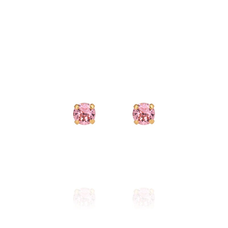 Product Image for Mini Stud Earrings Gold / Light Rose