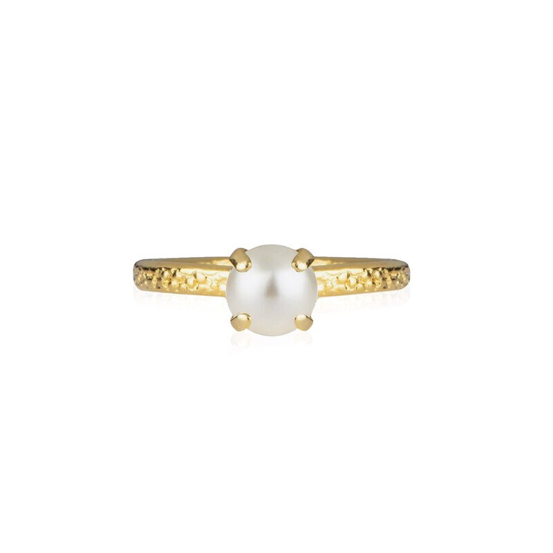 Product Image for Natti Ring Gold Pearl