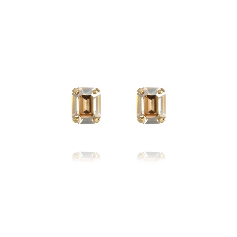 Product Image for Lydia Stud Earrings Gold Golden Shadow