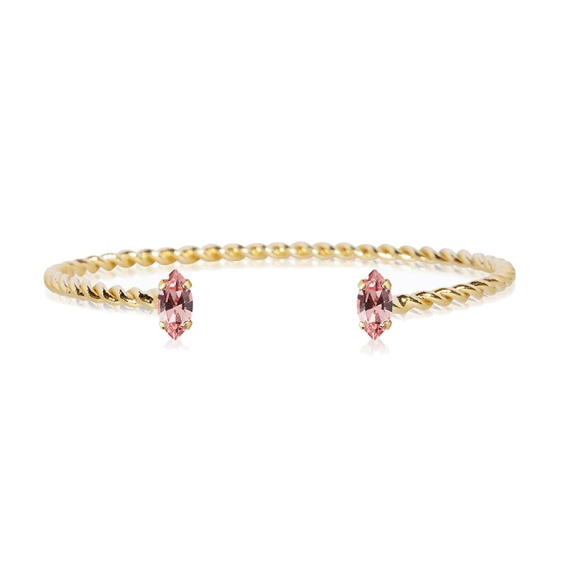 Product Image for Petite Navette Bracelet Gold / Light Rose