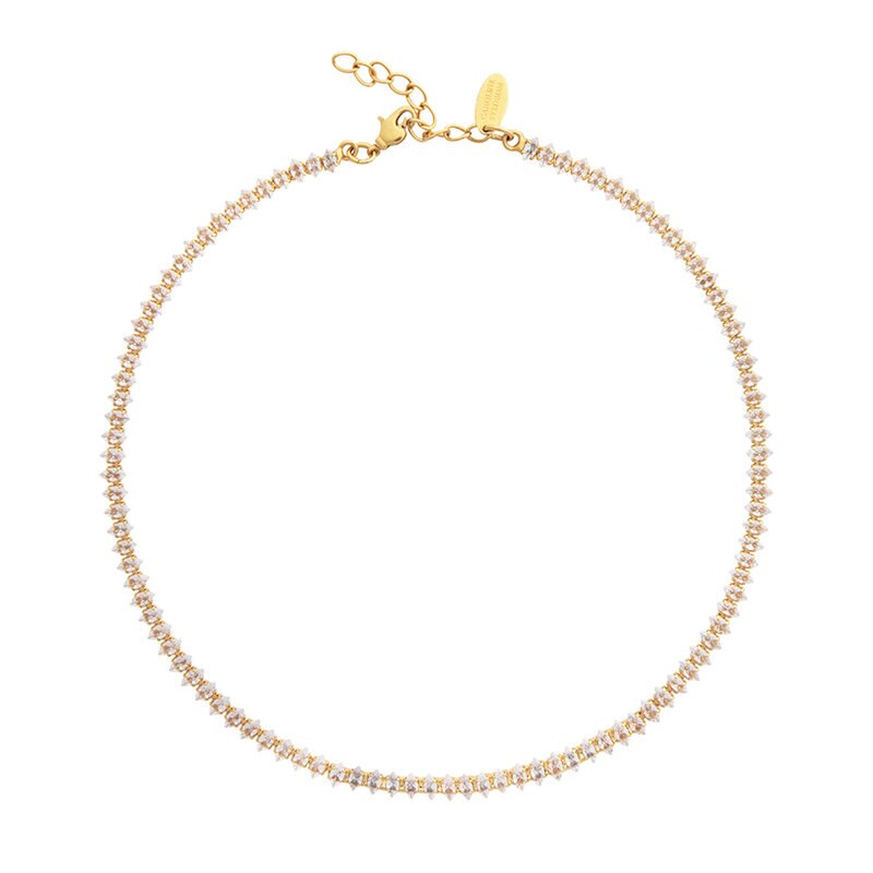 Product Image for Crystal Navette Necklace / Crystal
