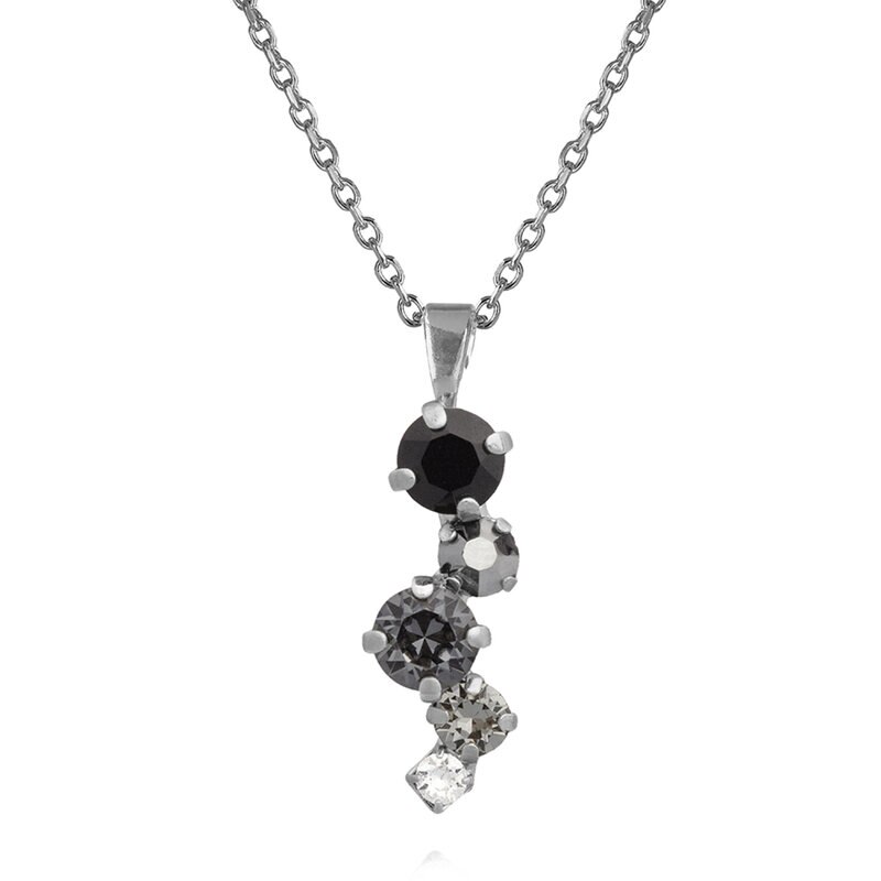 Product Image for ELINA NECKLACE RHODIUM