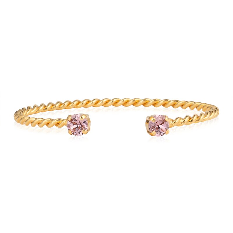 Product Image for Mini Twisted Bracelet Gold / Light Amethyst