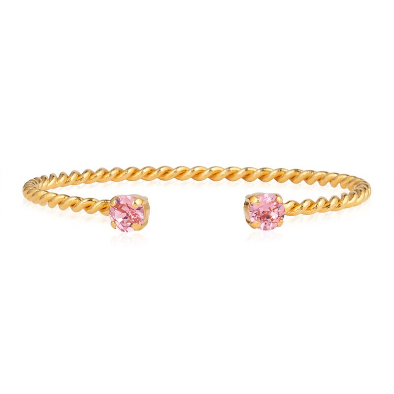 Product Image for Mini Twisted Bracelet Gold / Light Rose