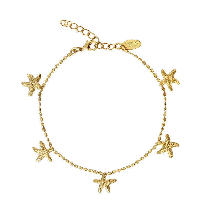 Product Image for Sea Star Ankle Chain Gold