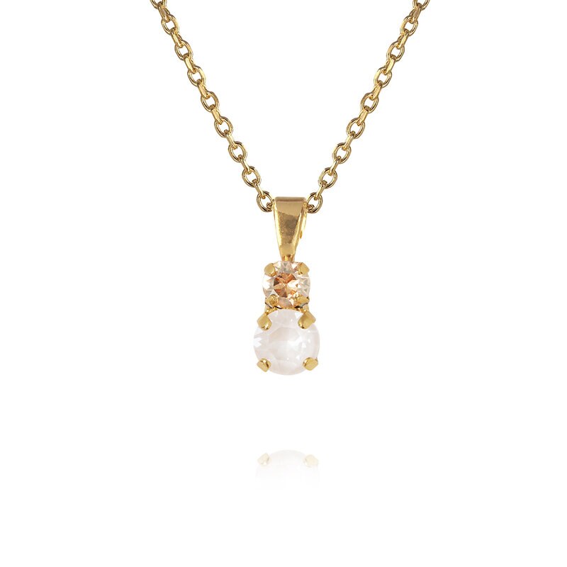 Product Image for Leah Necklace Gold Electric White Combo