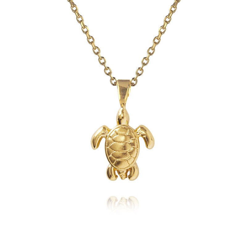 Product Image for Turtle Necklace Gold