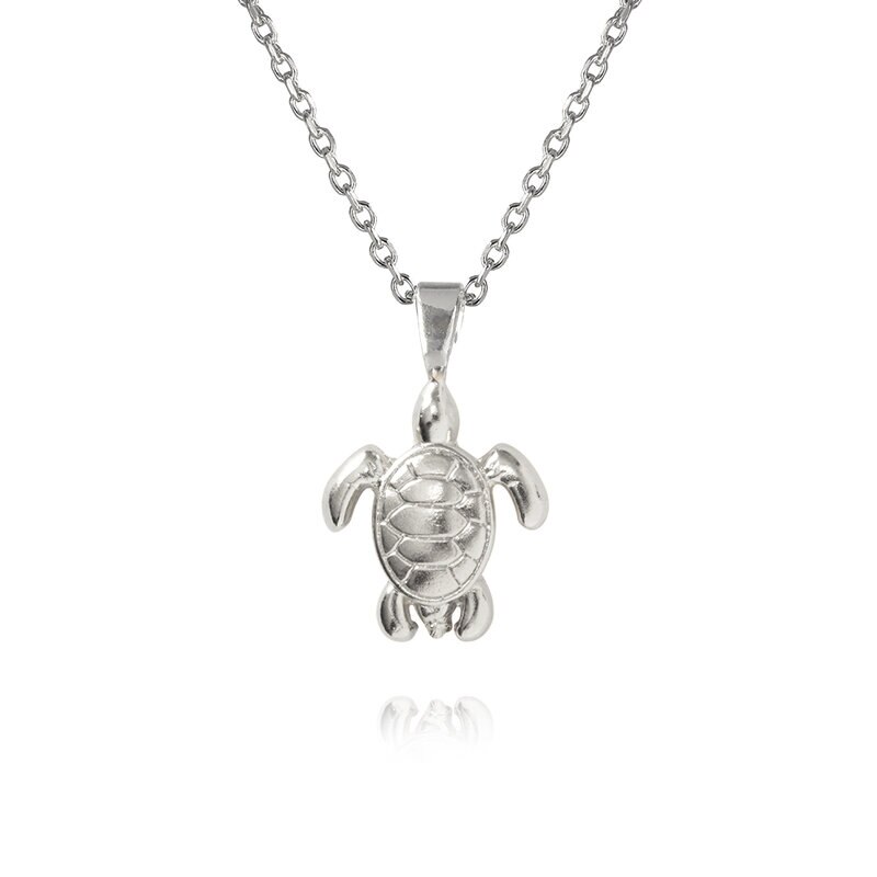 Product Image for Turtle Necklace Rhodium