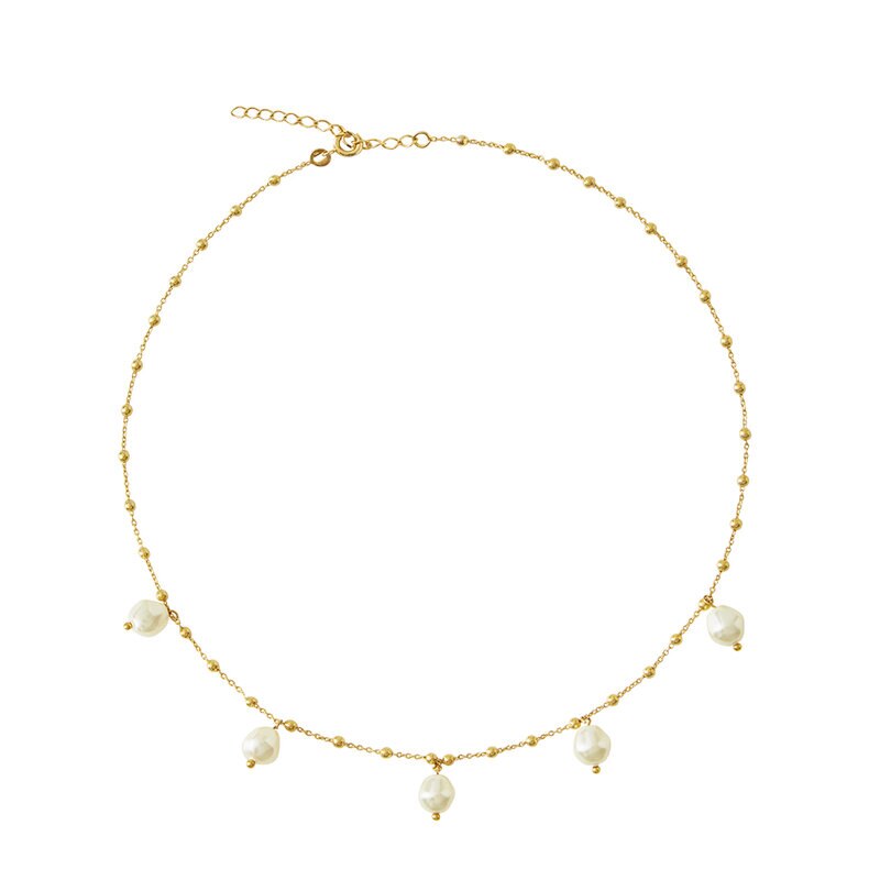 Product Image for Emmy Gold Pearl Necklace