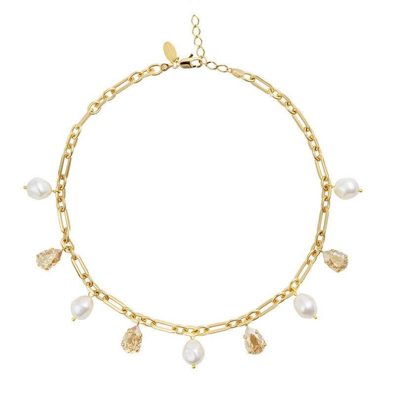 Product Image for Ayra Necklace Gold Pearl Golden Shadow