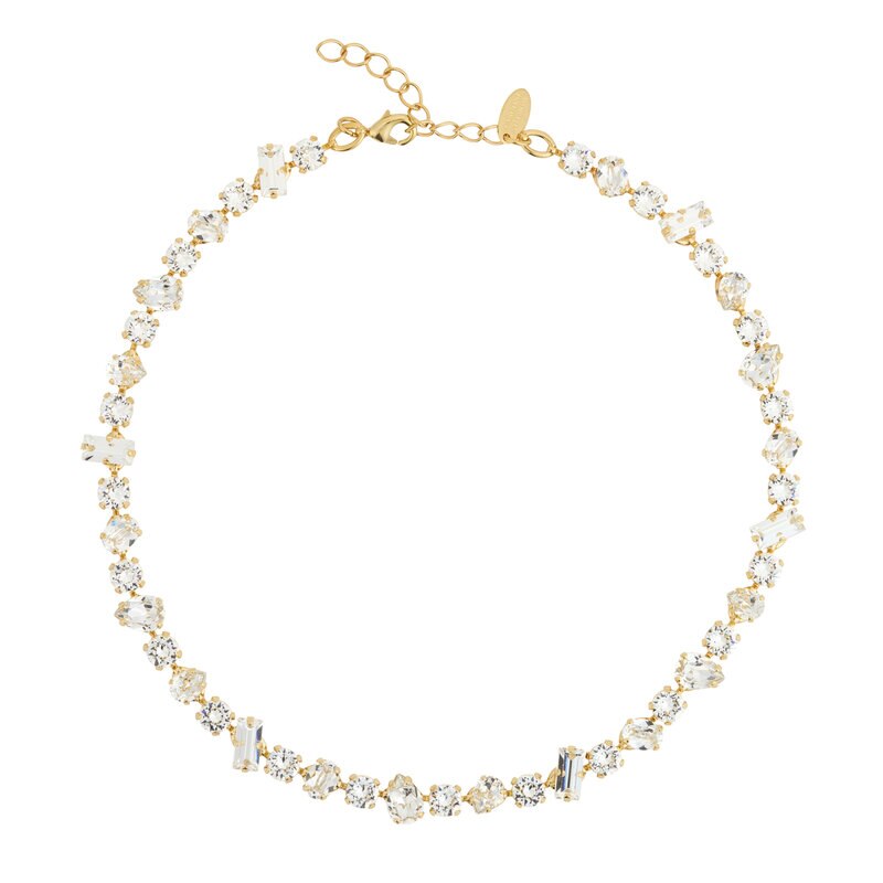 Product Image for Noelle Statement Necklace / Crystal