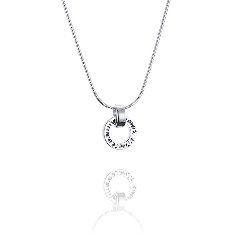Product Image for Ring Around Pendant - Amor Vincit Omnia