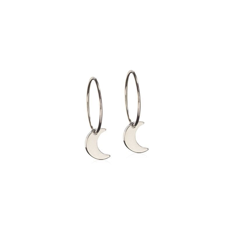 Product Image for NT Ear Ring, Pendant Moon 8 mm
