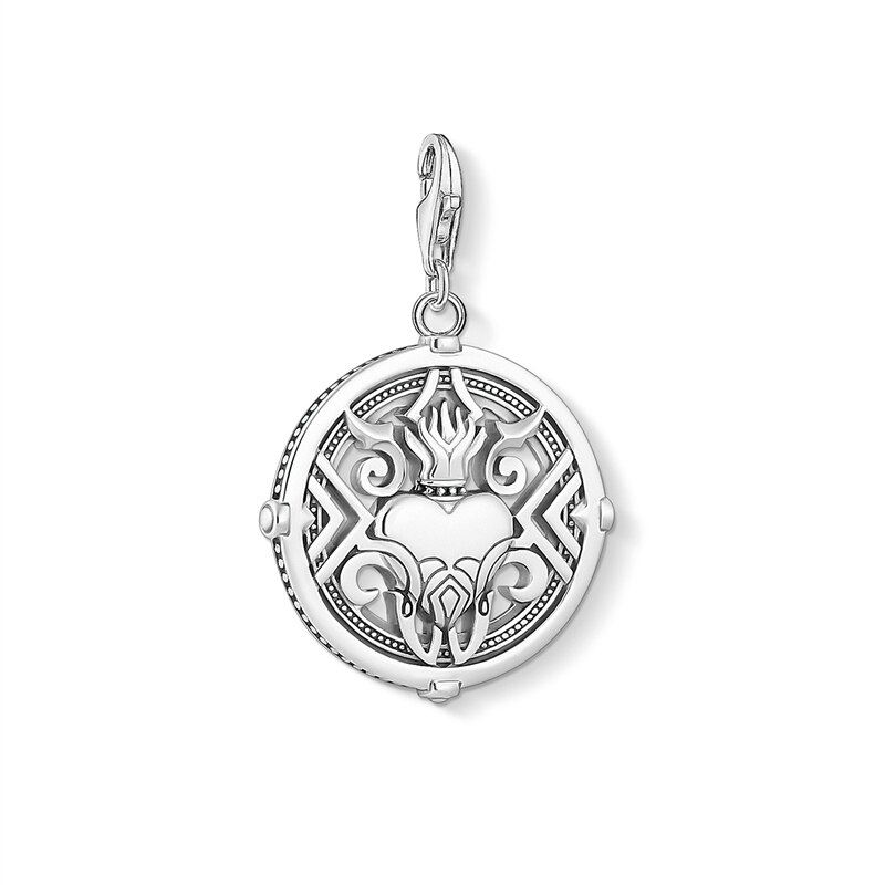 Product Image for Charm pendant Heart with flames