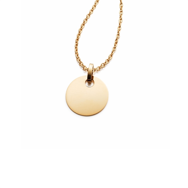 Product Image for Gravyrbricka rund 18K 16 mm