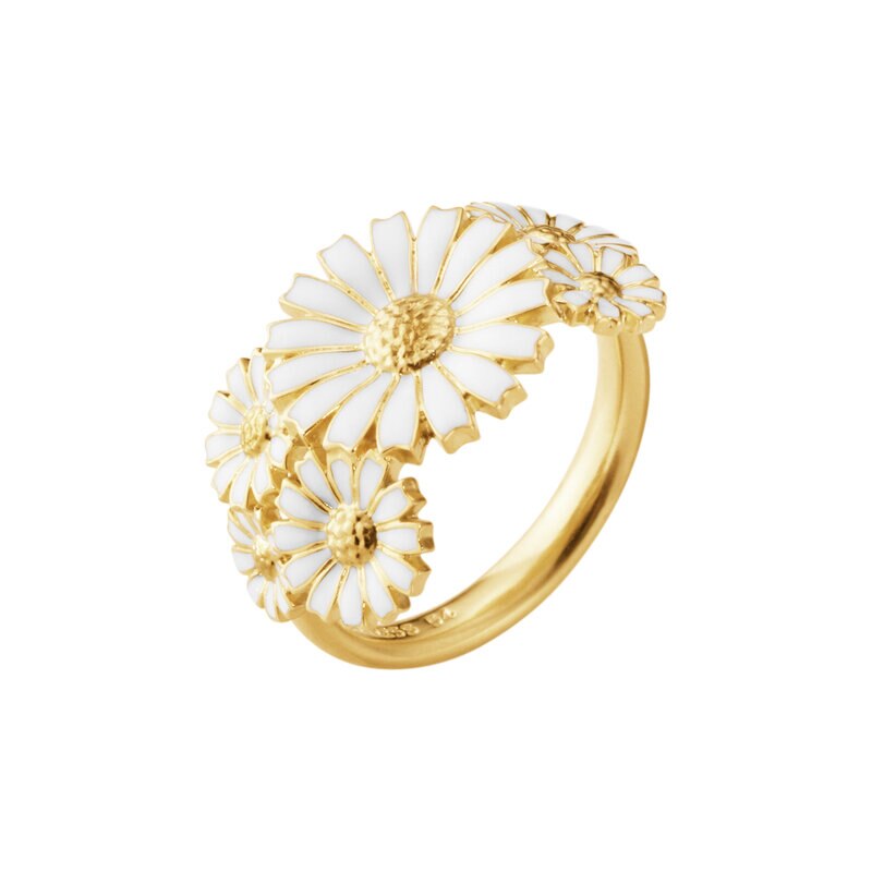 Product Image for DAISY ring med skikt av tusenskönor strl 56