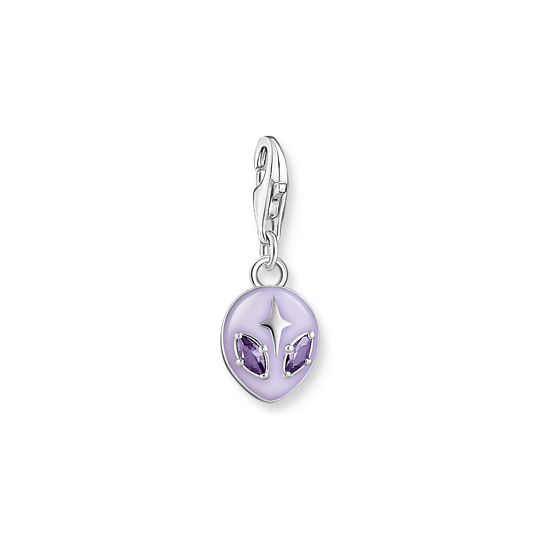 Product Image for Charm-hängsmycke lila alien