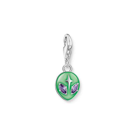 Product Image for Charm-hängsmycke grön alien