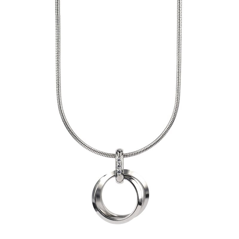 Product Image for Carolin Kort halsband stål