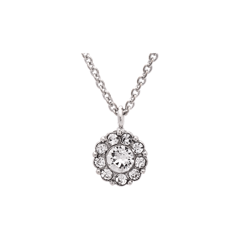Product Image for Petite Miss Sofia necklace Crystal Silver