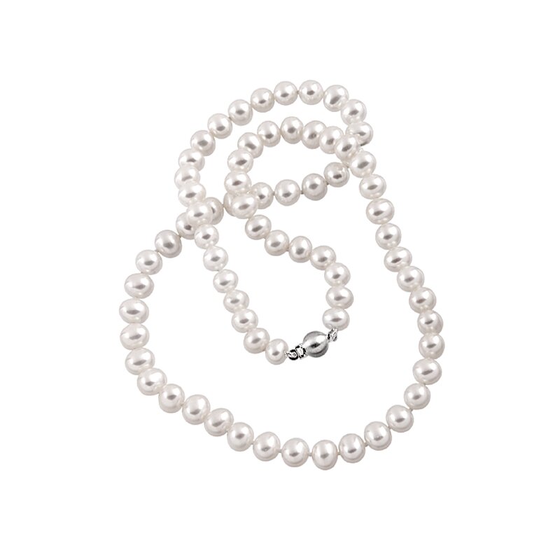 Product Image for Collier med odlade sötvattenspärlor 8mm