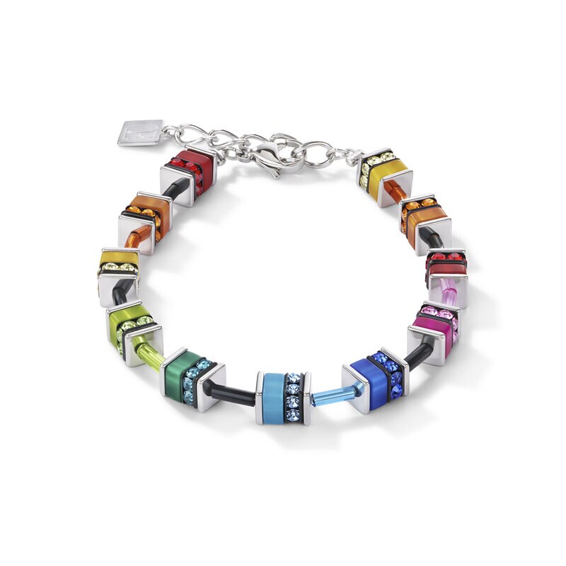 Product Image for GeoCUBE Bracelet polaris &amp; rhinestone multicolour