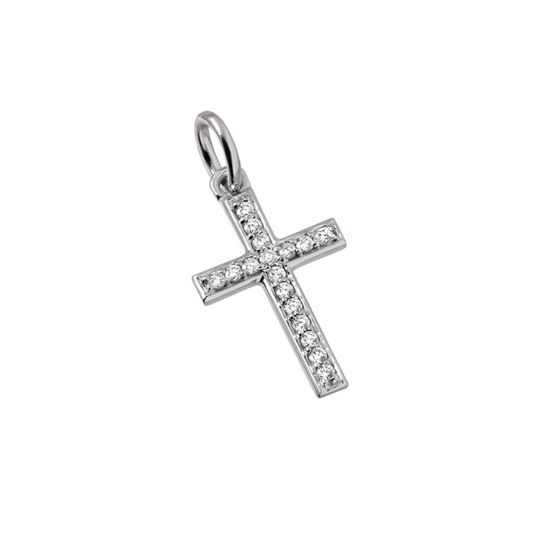 Product Image for Hängsmycke kors 18K 0.08 ct