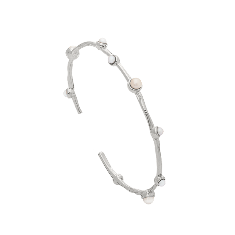 Product Image for Jagger pearl bracelet - Ivory (Silver)