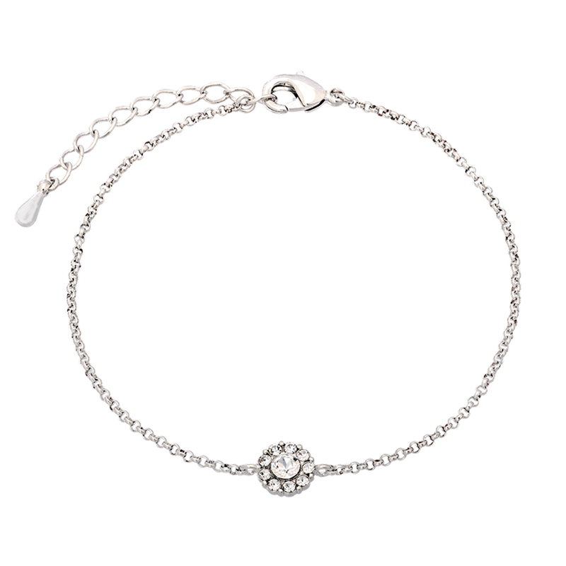 Product Image for Petite Miss Sofia bracelet Crystal Silver