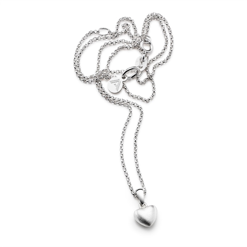 Product Image for Satin heart necklace