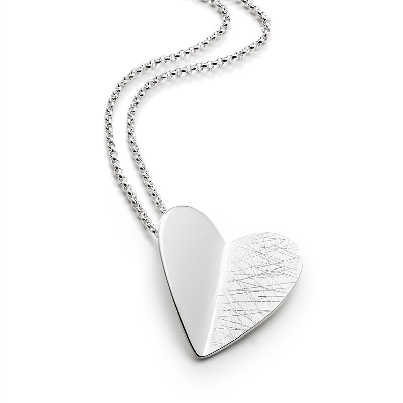 Product Image for Folded heart halsband