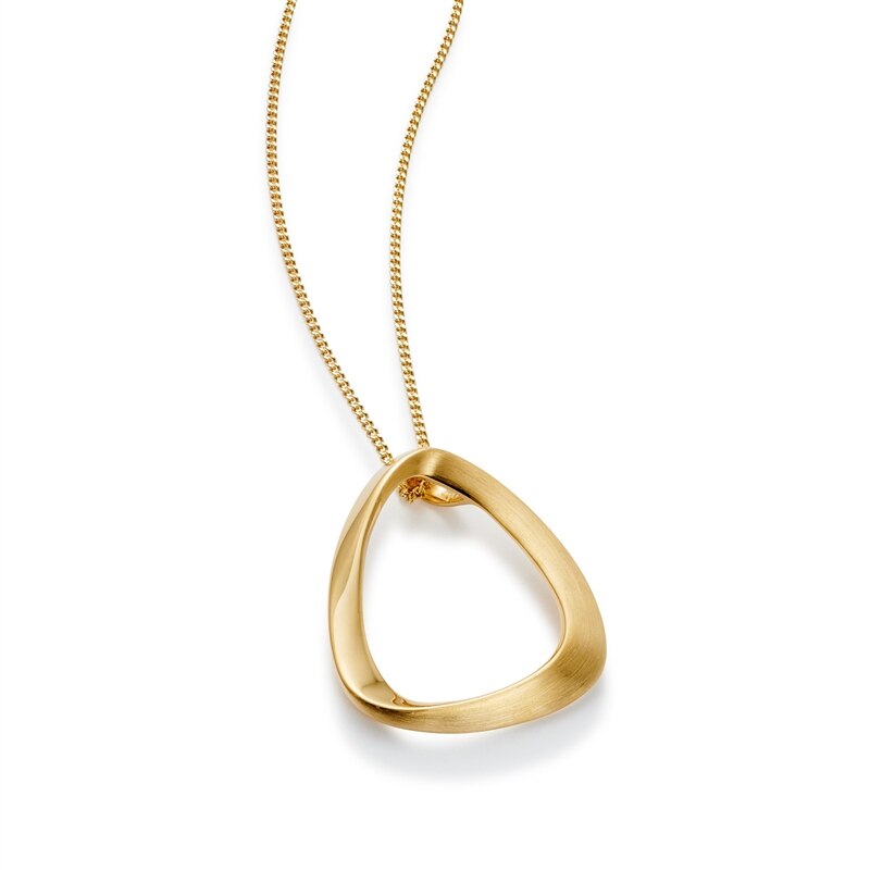 Product Image for Heavy rings single förgyllt halsband