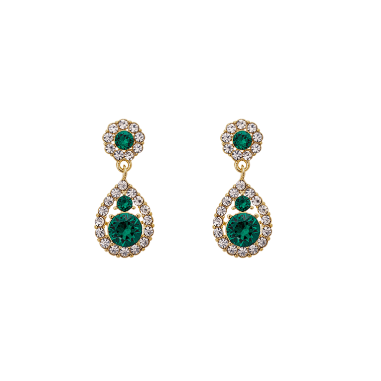 Product Image for Petite Sofia earrings - Emerald
