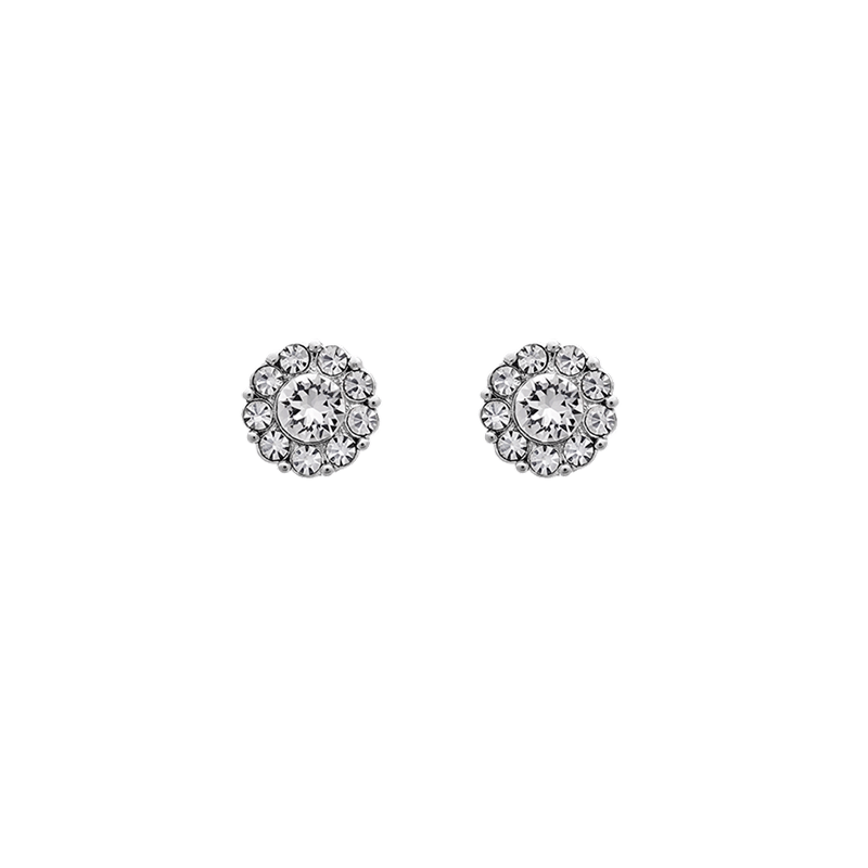 Product Image for Petite Miss Sofia earrings Crystal Silver