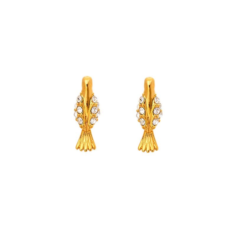 Product Image for Eden earrings - Crystal (Gold)