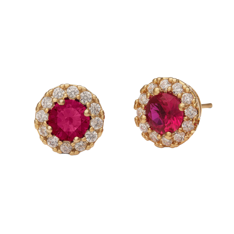 Product Image for Laurie earrings - Pink ruby