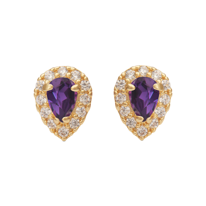 Product Image for Bianca earrings - Amethyst