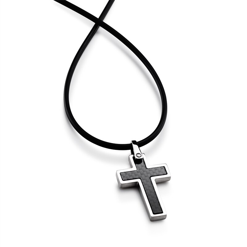 Product Image for Carbon faith necklace