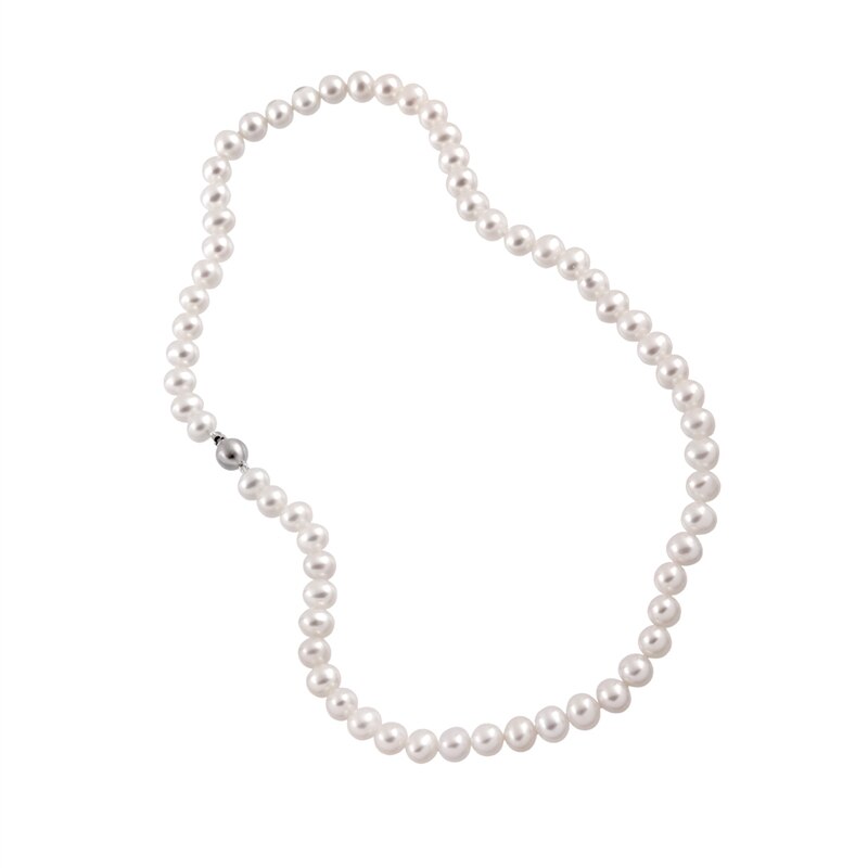 Product Image for Odl. Sötvattenscollier 7,5mm silverlås
