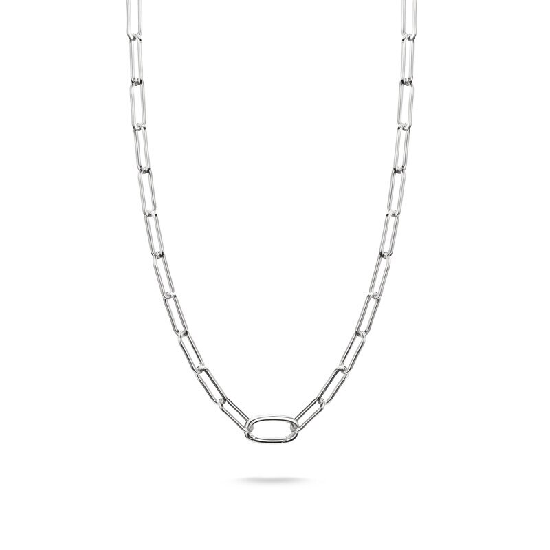 Product Image for Charm-halsband paperclip med en Connect-Link silver