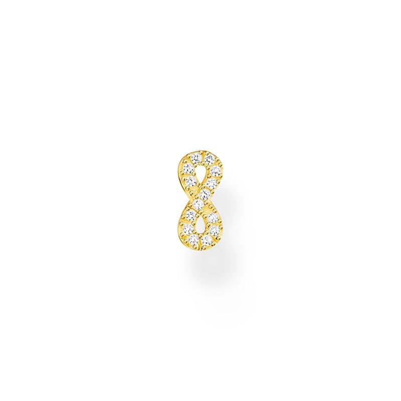 Product Image for Stiftörhänge Infinity guld
