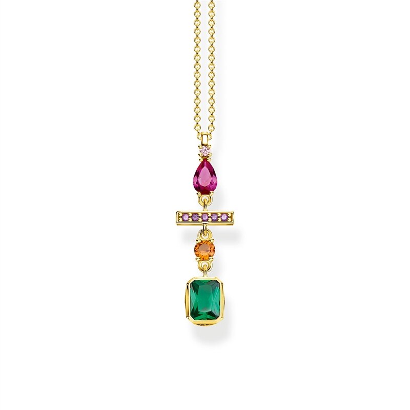 Product Image for Halsband med hängsmycke Guld 40-45 cm